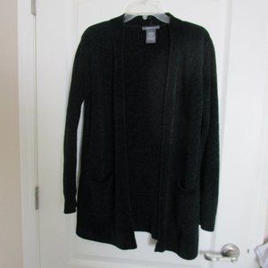 Matty M dark green knit chenille sweater